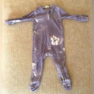 Larkspur Bamboo Footie 0-3m